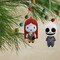 Disney Tim Burton's The Nightmare Before Christmas Mystery Christmas Ornaments, Set of 2, Shatterproof